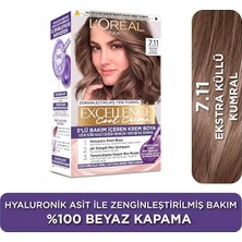 Paris Excellence Cool Creme 7.11 Ekstra Küllü Kumral Saç Boyası