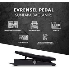 Ex-P Klavye Expression Pedalı