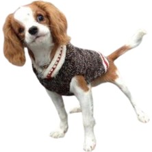 StepCo Köpek Kazağı, Kahverengi Tonları, Xx-Small
