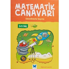 StepCo Matematik Canavarı - Etkinliklerle Sayma: 3-5 Yaş