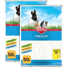 StepCo Clean & Cozy White Küçük Hayvan Kumu Sıoc 2/50 Litre