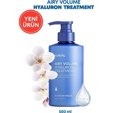 StepCo Arındıran Nemlendiren Hacim Veren Saç Kremi Airy Volume Hyaluron Treatment 500ML Blossom Br.