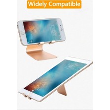 StepCo Cep Telefonu Standı, Tüm Cep Telefonları, Alüminyum Masaüstü Cep Telefonu Standı Tutucu, Tablet ile Uyumlu Cep Telefonu Tutucu