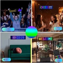 Uravas Store Uraselect LED Matrix Bluetooth Bağlantılı Araç Camına Uygun Pixsel Görünümlü 16X96 Pixel