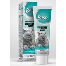 StepCo Kısırlaştırılmış Kedi Macunu 100G Sterilised Paste | Bağışıklık Sistemi Güçlendirici & Tüy Sağlığı Destekleyici Kısır Kediler Için Özel Bakım Kedi Vitamini 1 Adet