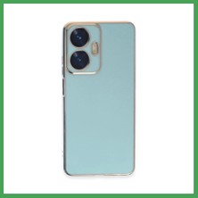 Liyanos Realme C55 Uyumlu Kılıf Volet Silikon - Açık Yeşil LYN00001