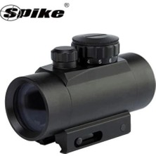Marsilyan 1X30MM Taktik Kapalı Reflex Red Dot Nişangâh - Geniş Görüş Açısı, Kırmızı Renk Nokta - 22MM