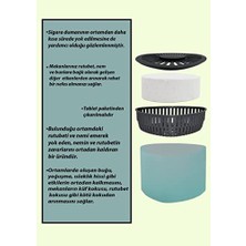 2 Adet 500GR - Yeşil Elma - Nem Alıcılı ve Rutubet Giderici Aparat Üçgen (Tablet Dahil)