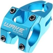Ayizi Kitap Bike Sky Wake Alüminyum Mavi Bisiklet Kısa Gidon Boğazı 40MM Bisiklet Yedek Parça 31,8mm