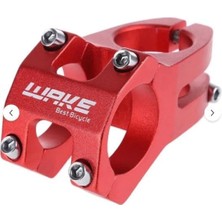 Ayizi Kitap Bike Sky Wake Alüminyum Kırmızı Bisiklet Kısa Gidon Boğazı 40MM Bisiklet Yedek Parça 31,8mm