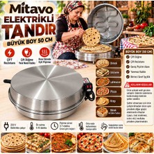 Mitavo Elektrikli Tandır Pizza,gözleme,tandır Ekmeyi, Pide , Lahmacun Taptapa Ekmeği (Ekmek Kızartma Makinası, Ekmek Yapma Makinası