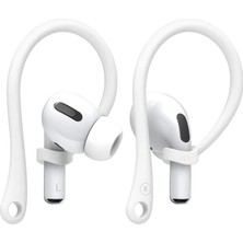 Üstüner Samsung Galaxy Buds 4 / Buds 4 Pro Kulak Üstü Kulaklık Tutucu Spor Kanca, Esnek Silikon Düşme Önleyici Askı Beyaz [samsung Galaxy Buds 4 / Buds 4 Pro ile Uyumlu]