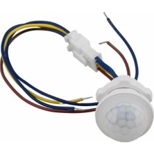 Ayizi Kitap 220V Hareket Pır Sensörü - Otomatik Lamba Sensörü 25CM Kablolu DVM.101.275