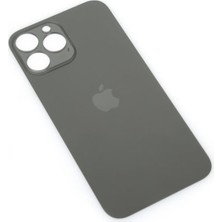 Prime Mağazam iPhone 13 Pro Max Uyumlu Batarya Pil Kapağı - Siyah