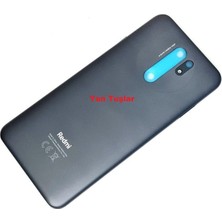 Prime Mağazam Redmi 9 Uyumlu Kasa Arka Pil Batarya Kapağı Siyah