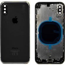 Prime Mağazam iPhone Xs A Uyumlu Kalite Kasa Boş Siyah