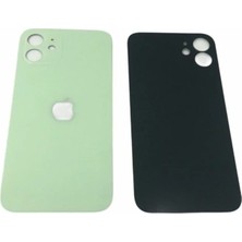 Prime Mağazam iPhone 12 Uyumlu Arka Pil Kapağı Yeşil