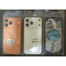 Prime Mağazam iPhone 12 - 17 Uyumlu Pro'ya Dönüşüm Kasa (Beyaz)