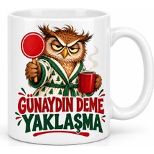 Prime Mağazam Sabah Mesafesi Tasarımlı Porselen Kupa - Model 962
