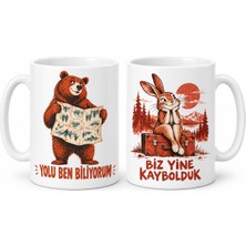Ny Joy Evlilik Navigasyonu 2'li Porselen Kupa Seti - Model 1049 Nyjoybz