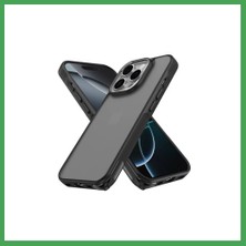 Liyanos iPhone 16 Pro Uyumlu Kılıf Elegant Kapak - Siyah LYN00001