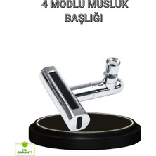 Uravas Store Uraselect 4 Fonksiyonlu Musluk Başlığı 360 Derece Dönebilen ve Su Tasarruflu