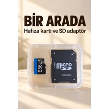 Prime Mağazam 256 GB Hafıza Kartı ve Sd Adaptör Seti