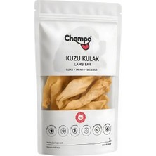 Chompo Kuzu Kulak 100% Doğal Katkısız Köpek Ödül Maması 100 gr Bezs1