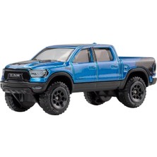 MSP Wheels Silver Series Performance Trucks 2020 Ram 1500 Rebel [mavi] 2/5-1:64 Döküm Oyuncak Aracı