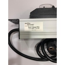 MSP Networks Pdu 6 Soket Sigortalı Rack Tipi Grup Priz