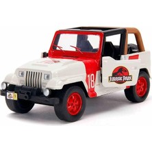 MSP Toys Jurassic World 1:32 Jeep Wrangler Die-Cast Car, Toys For Kids And Adults