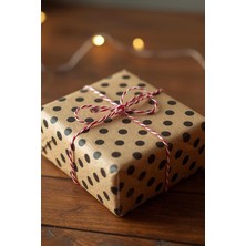 MSP Adet Ambalaj Kağıdı, Hediye Paket Kağıdı, Kraft Puantiye (70X100CM)