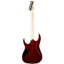 MSP GRGR221PA-AQB Elektro Gitar, Mavi, Solid Body, 24 Perde, Kılıf ve Pena Hediyeli