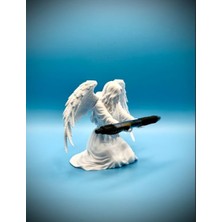 MSP Figürlü Kalem Tutucu | Angelic Tasarım Ofis Hediyesi | Özel Tasarım Masaüstü Organizer ve Sanatsal Biblo