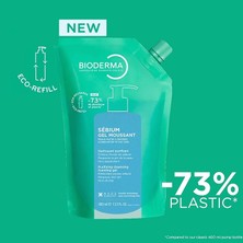 MSP Sebium Foaming Gel Karma Yağlı Ciltler Temizleme Jeli Yeniden Dolum Paketi 400ML