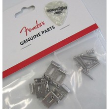 MSP American Standard Stratocaster Bridge Saddles ('08-Present) Nickel Set Of 6