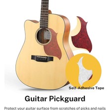 MSP Dag-1cl Solak Akustik Gitar Paketi (Natural)