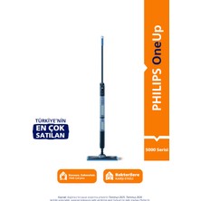 Philips 5000 Serisi OneUp Elektrikli Mop, 360° başlık ile zahmetsiz kullanım, (XV5113/01)