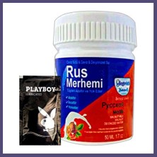 Teknokapsül Süper Rus Merhemi Blue 22-2:0024 Glegnid Rus Merhemi 50 ml Tüy Kremi+ Yanında Jel - Bzsth