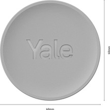 Dot - Gümüş - 05/601000/SI | Yale Linus Akıllı Kilit L2 ile Çalışır | Kapıyı Kilitlemek/açmak Için Dokunmak Yeterli | Anahtarsız Erişim | Wi-Fi ve Bluetooth | Yale Home Uygulaması