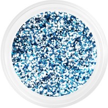 Patrisa Nail Glitter Tozu SPEKTR MIX G4 5 gr - Buz Mavi Zeminli Nail Art Simi