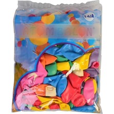 Atom Renkli Balon 100'lü Paket İçeriği ile Eğlenceli Parti Malzemeleri