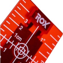 Ahes 0273 Lazer Için Görünürlük Arttırıcı Lazer Hedef Kartı Plakası 104X74 mm