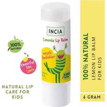 Ahes Doğal Kids Dudak Besleyici Limon Bitkisel Nemlendirici Dudak Bakım Kremi 6 G