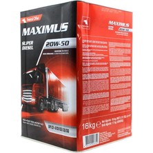 Petrol Ofisi Maximus Super Diesel 20W/50 16 kg Dizel Motor Yağı