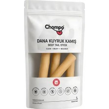 Chompo Dana Kuyruk Kamış 100% Doğal Katkısız Köpek Ödül Maması 100 gr Evcem