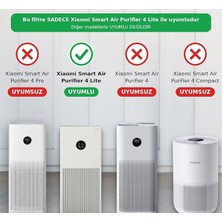 Smart Air Purifier 4 Lite Uyumlu Yedek Filtre