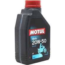 Moto 20W/50 4t 1 Lt 4 Zamanlı Mineral Motosiklet Yağı
