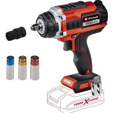 Impaxxo 18/400 - Solo, Akülü Darbeli Somun Sıkma ve Einhell 18V 4,0 Ah Pxc Starter Kit (Başlangıç Seti)