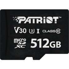 Patriot 512GB Vx Series V30 Micro Sd Hafıza Kartı (PSF512GVX31MCX)